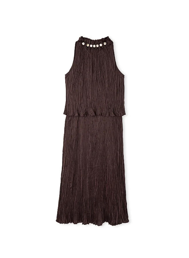 Ipekyol Halter Neck Midi Dress