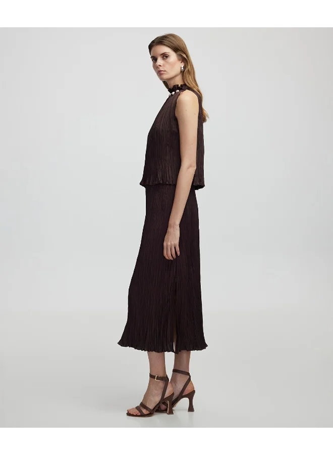 Ipekyol Halter Neck Midi Dress