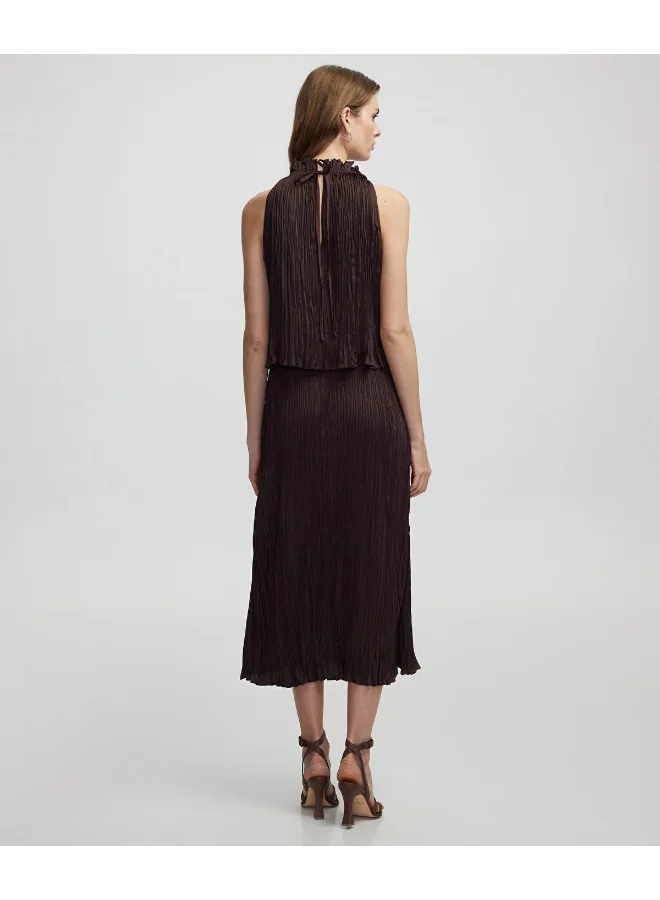 إبيكيول Halter Neck Midi Dress