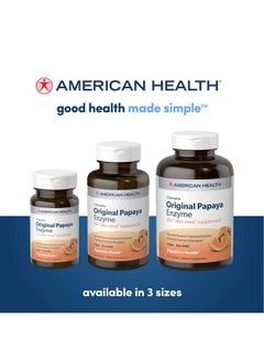 Original Papaya Enzyme Chewable Tablets Promotes Nutrient Absorption And Helps Digestion Glutenfree Vegetarian 100 Count 33 Total Servings Original 100 Count - pzsku/Z1122CFB1E64E55C52CA9Z/45/_/1695145641/bb774254-2032-4f49-8359-4cec140f57cf