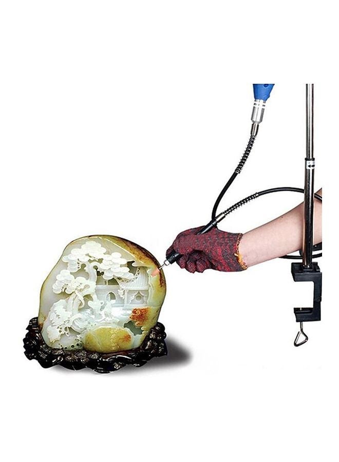 NIBEMINENT Electric Grinder Polishing Engraving Milling Accessory Black/Silver 23.5x18.65x2.15cm - Image 3