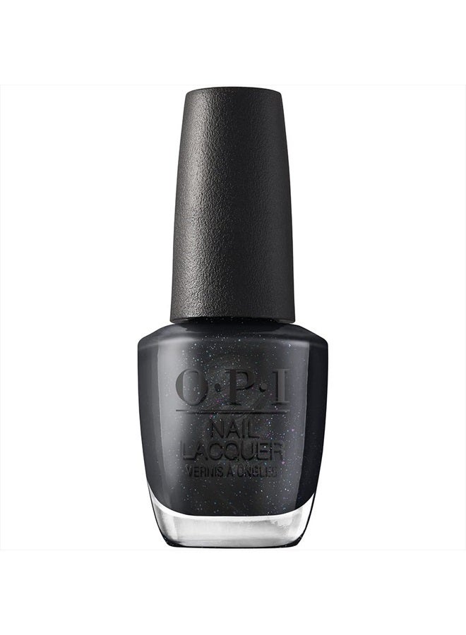 OPI Nail Lacquer, Cave the Way, Black Nail Polish, Fall Wonders Collection, 0.5 fl oz - Image 1