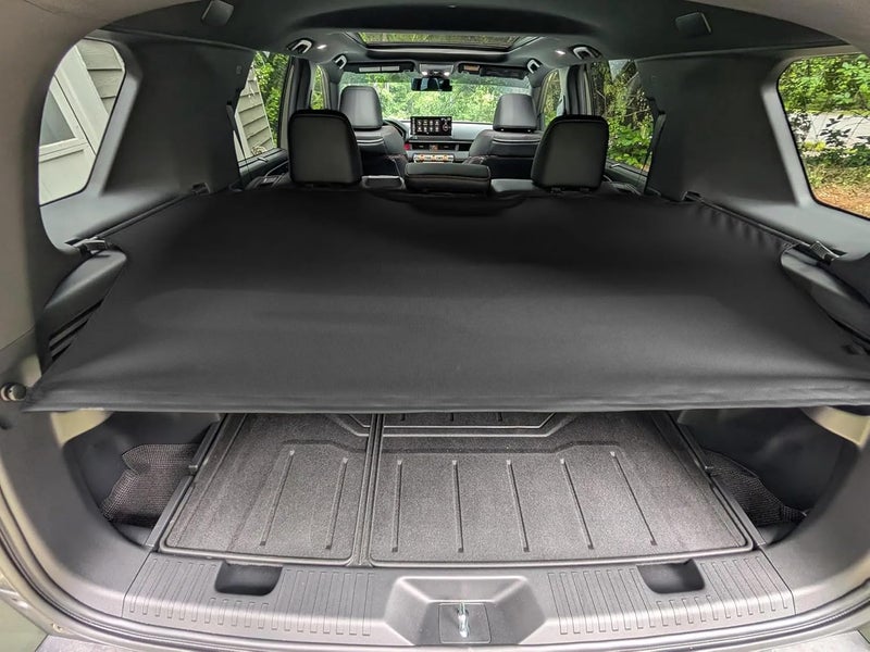 Vesul Retractable Cargo Cover Compatible with All-New Honda Passport 2026 Security Shade Shield Tonneau Cover Rear Trunk Protector Anti-Peeping Luggage Privacy Screen - Image 3