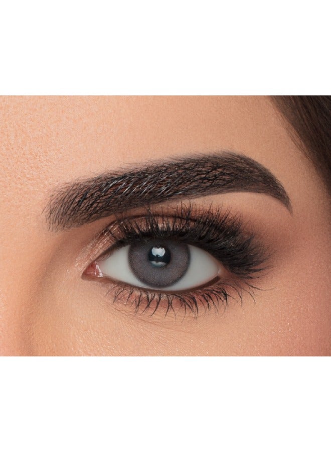 MyLens Gray Monthly Disposable Colored Contact Lenses Unisex Cosmetic Contact Lenses - Image 1