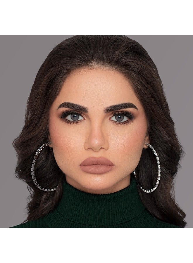 MyLens Gray Monthly Disposable Colored Contact Lenses Unisex Cosmetic Contact Lenses - Image 2