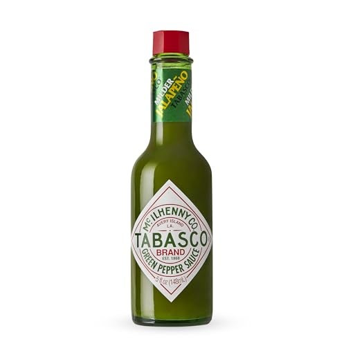 TABASCO Brand Green Jalapeno Pepper Hot Sauce, Mild Heat, Glass Bottle, Versatile & Balanced, Crisp & Zesty, Great on Mexican Dishes & More, 5 Fl Oz (Pack of 1) - Image 1