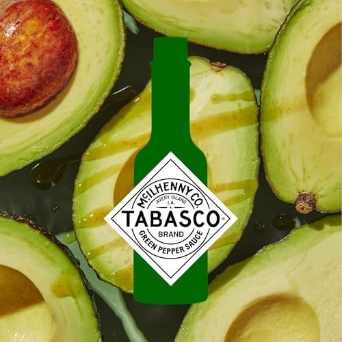 TABASCO Brand Green Jalapeno Pepper Hot Sauce, Mild Heat, Glass Bottle, Versatile & Balanced, Crisp & Zesty, Great on Mexican Dishes & More, 5 Fl Oz (Pack of 1) - Image 3