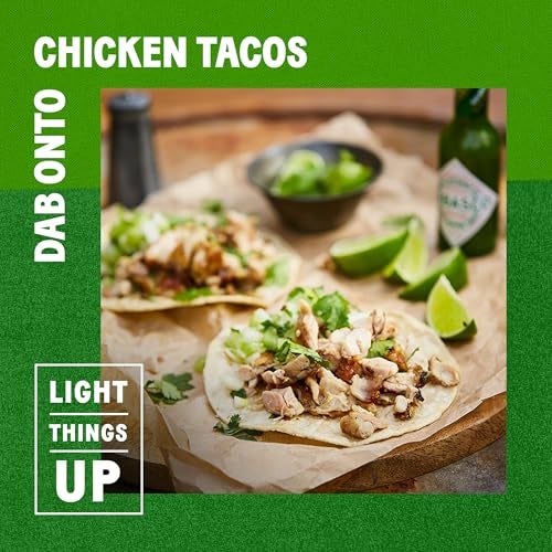 TABASCO Brand Green Jalapeno Pepper Hot Sauce, Mild Heat, Glass Bottle, Versatile & Balanced, Crisp & Zesty, Great on Mexican Dishes & More, 5 Fl Oz (Pack of 1) - Image 4