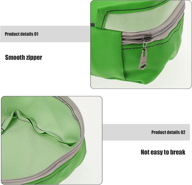 Motorcycle Tool Storage Bag Fork Saddlebag Organizer Green Universal Off-road Biker Accessory for Outdoor Riding and Travel - Image 3