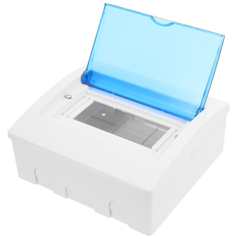 8 Circuit Weatherproof Outdoor Breaker Box Plastic Distribution Panel Cover for Home Hotel - Image 2