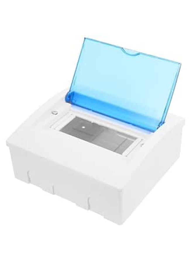 8 Circuit Weatherproof Outdoor Breaker Box Plastic Distribution Panel Cover for Home Hotel - Image 1