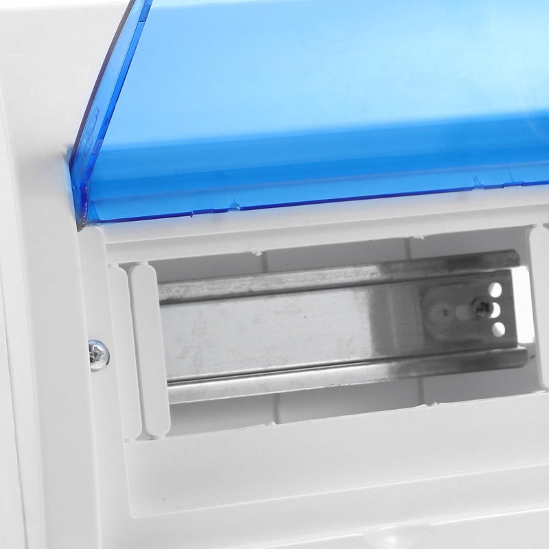 8 Circuit Weatherproof Outdoor Breaker Box Plastic Distribution Panel Cover for Home Hotel - Image 4