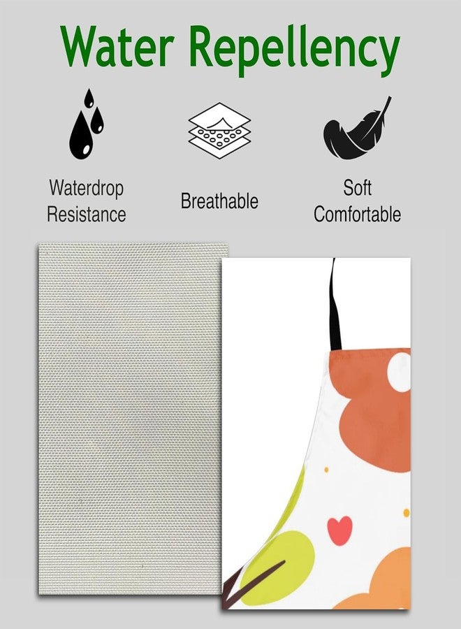 VODRM Corgi Apron with Adjustable Neck Strap,Cute Puppy Dog Bone Kitchen Aprons with 2 Pockets for Women,28x33in,Oxford Fabric,Gifts for Wife Mom,For Chef Cooking Baking Gardening BBQ - Image 4