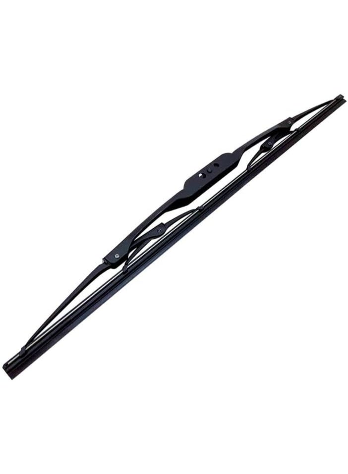 22" VIEW MAX Windshield Car Wiper Blades – Conventional Metal Frame Wiper Blades with Natural Rubber Edge, Powerful Cleaning Performance, Streak-Free Silent Wiping, Corrosion Resistant All Weather Windshield Wipers for Cars SUVs and Vans - Image 2