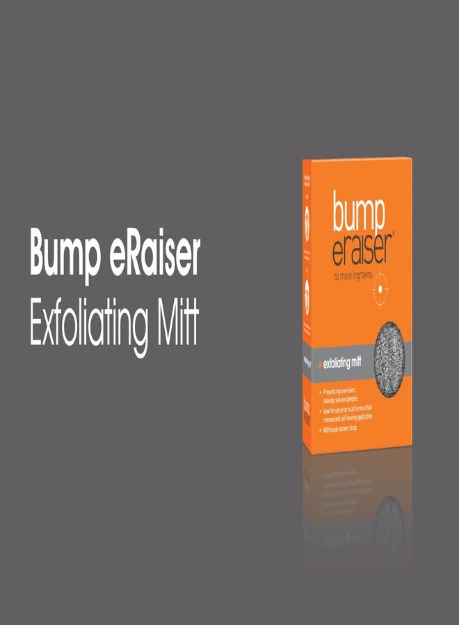 Bump eRaiser Exfoliating Shower Mitt for Ingrown Hair Treatment, Razor Bumps and Razor Burns - Image 5