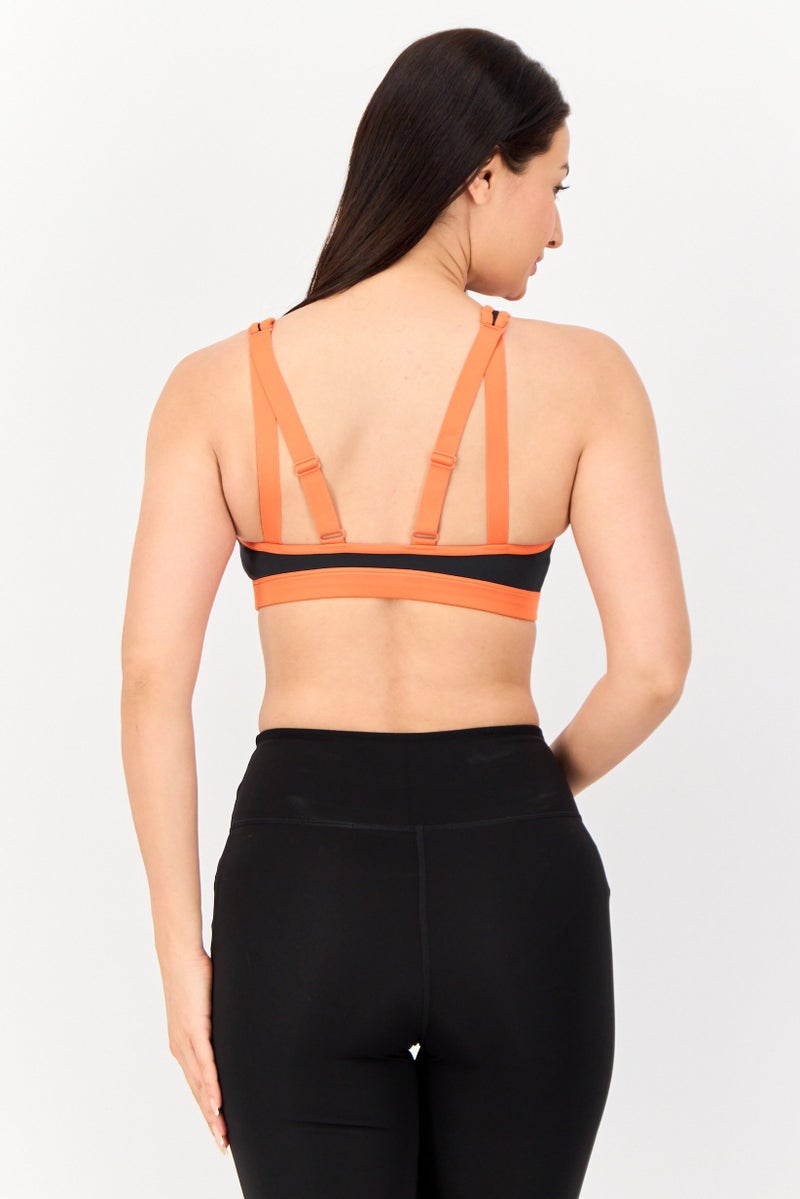 Adidas Women Sportswear Fit Training Padded Sport Bra, Multicolor  - Image 3