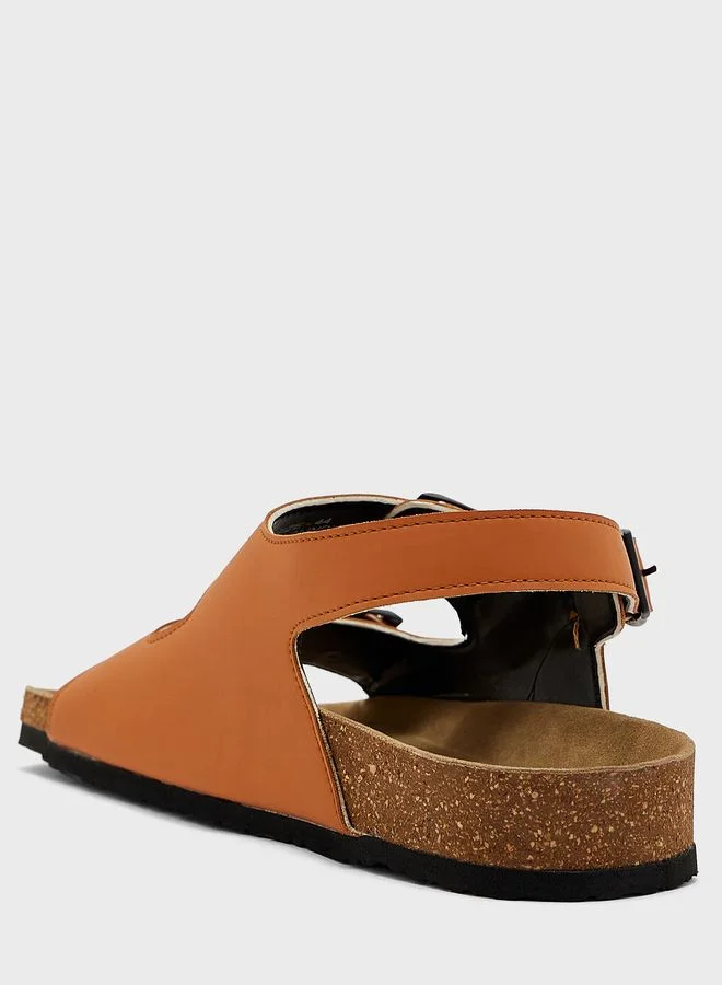 Robert Wood Casual Ankle Strap Sandals