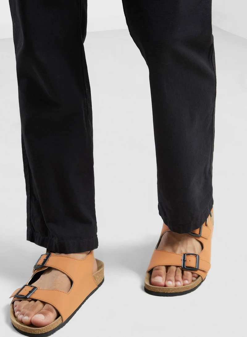 Robert Wood Casual Ankle Strap Sandals