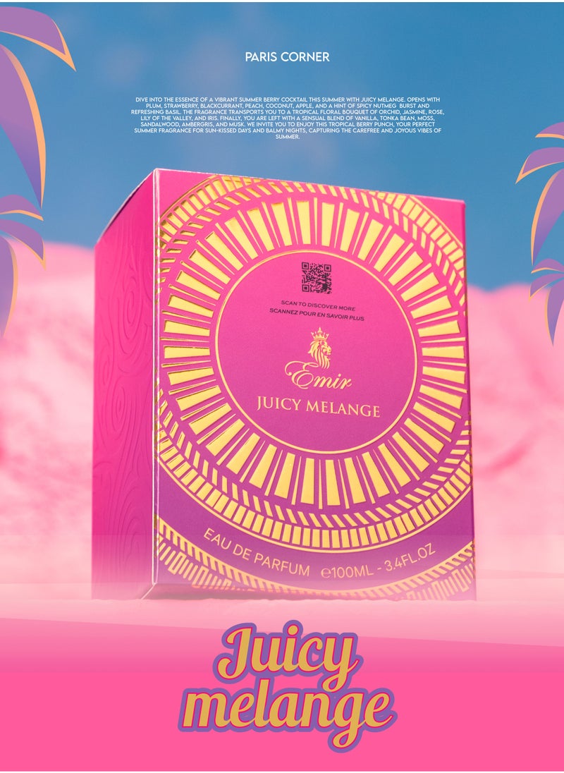 PARIS CORNER - JUICY MELANGE 100ML BY PARIS CORNER - Image 1