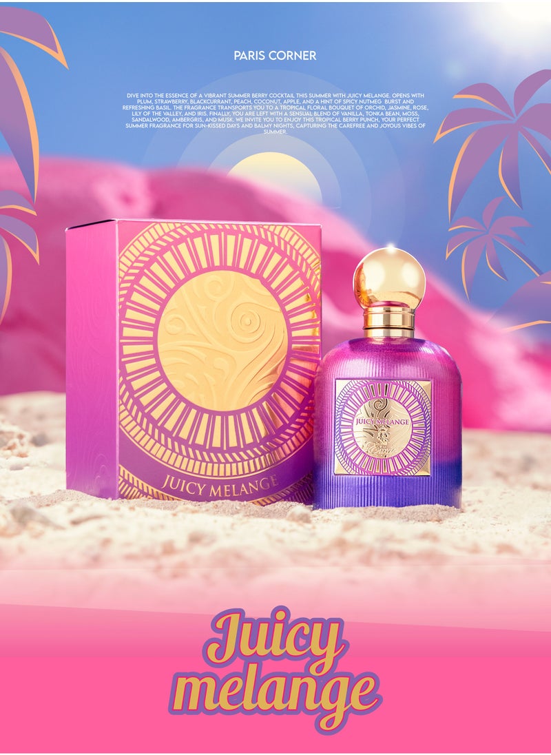 PARIS CORNER - JUICY MELANGE 100ML BY PARIS CORNER - Image 1