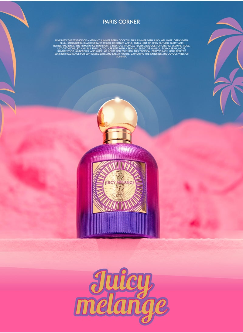 PARIS CORNER - JUICY MELANGE 100ML BY PARIS CORNER - Image 1