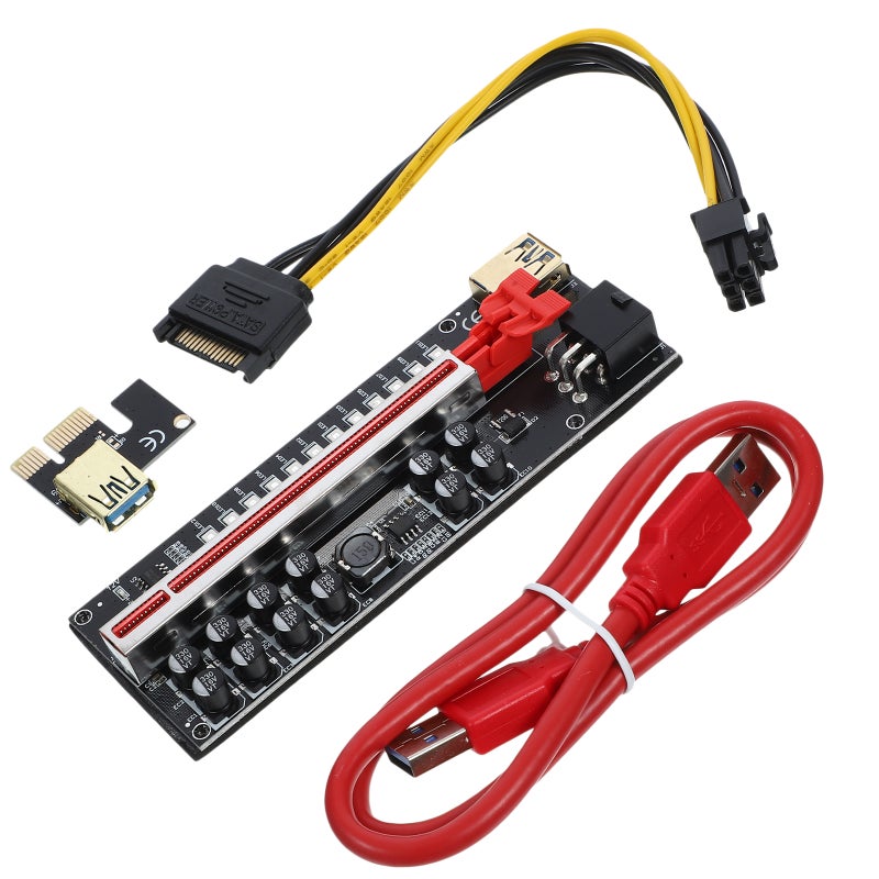📱 PCIe مع أطراف إس 3 0 مطلية بالذهب أسود طويل الأمد مجموعة واحدة - Image 1