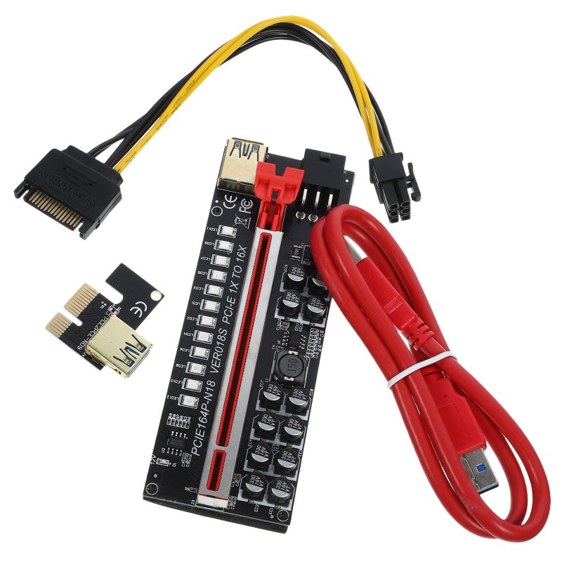 📱 PCIe مع أطراف إس 3 0 مطلية بالذهب أسود طويل الأمد مجموعة واحدة - Image 5