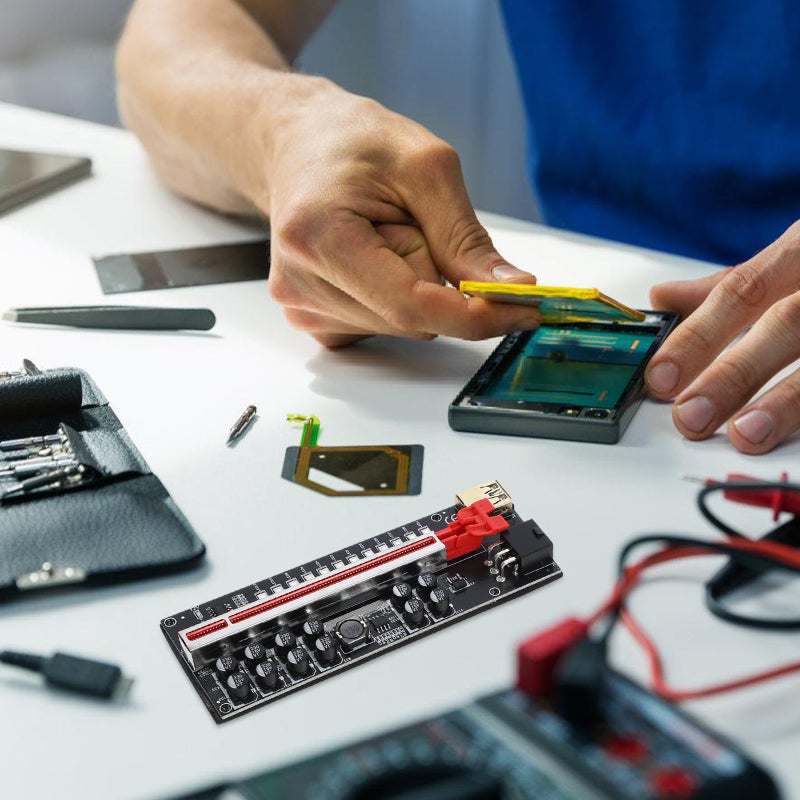 📱 PCIe مع أطراف إس 3 0 مطلية بالذهب أسود طويل الأمد مجموعة واحدة - Image 4