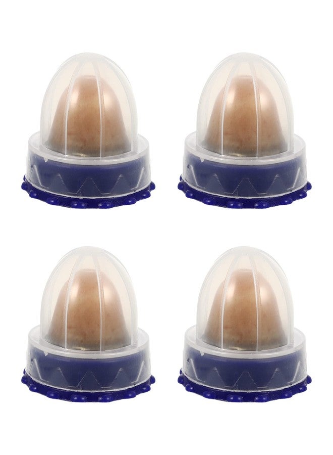 UKCOCO Catnip Candy Balls for Cats 4 Pack Edible Lickable Energy Treats with Dustproof Cover Natural Catnip Snack Toys for Indoor Play and Tongue Exercise 1.49 Inch Diameter - Image 1