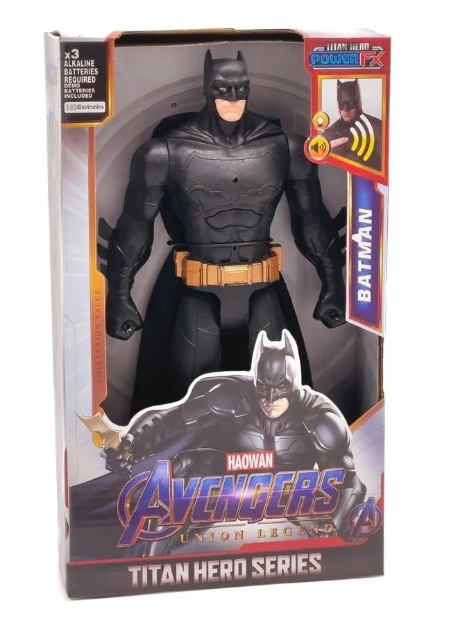 AVENGERS Titan hero series collectibles 12 Inch Batman Action Figure, Kids Toys For Boys And Girls Ages 3 + - Image 4