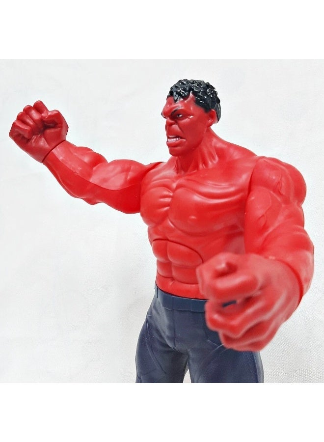 Hulk Titan hero series collectibles 12 Inch RED HULK Action Figure, Kids Toys For Boys And Girls Ages 3 + - Image 3