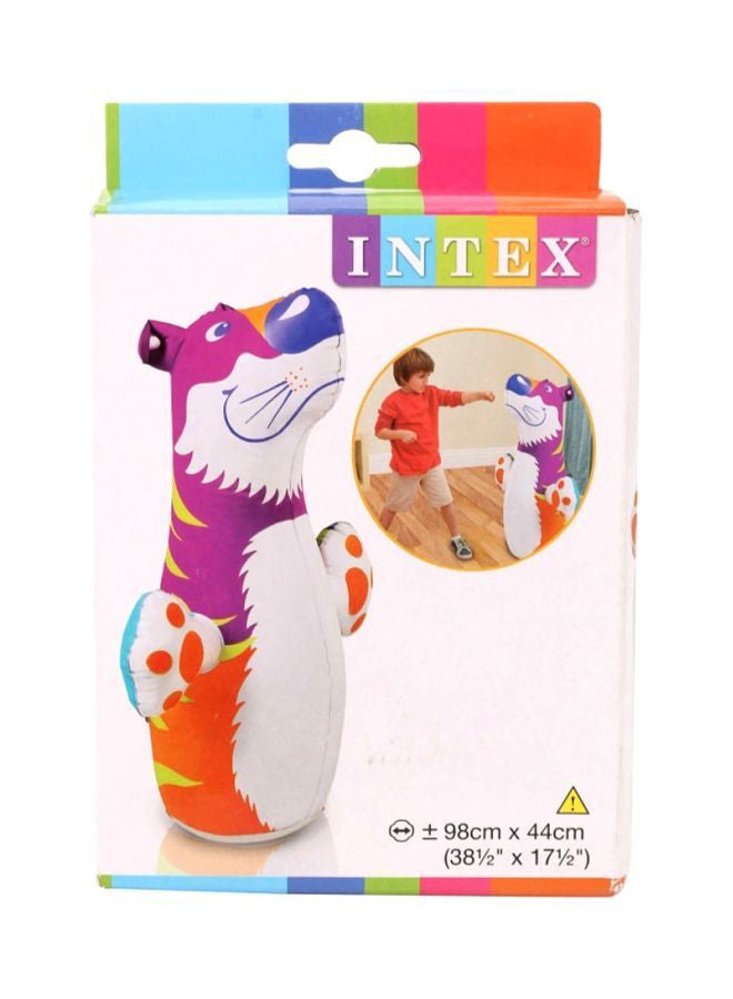 INTEX Tiger Shaped Toy Bop Bag 98x44cm - Image 4