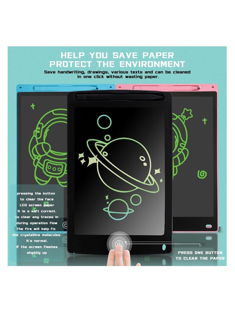 Generic Reusable Drawing Doard, Portable LCD Writing Tablet with Stylus, with High Fluency and Sensitivity.  - Image 3