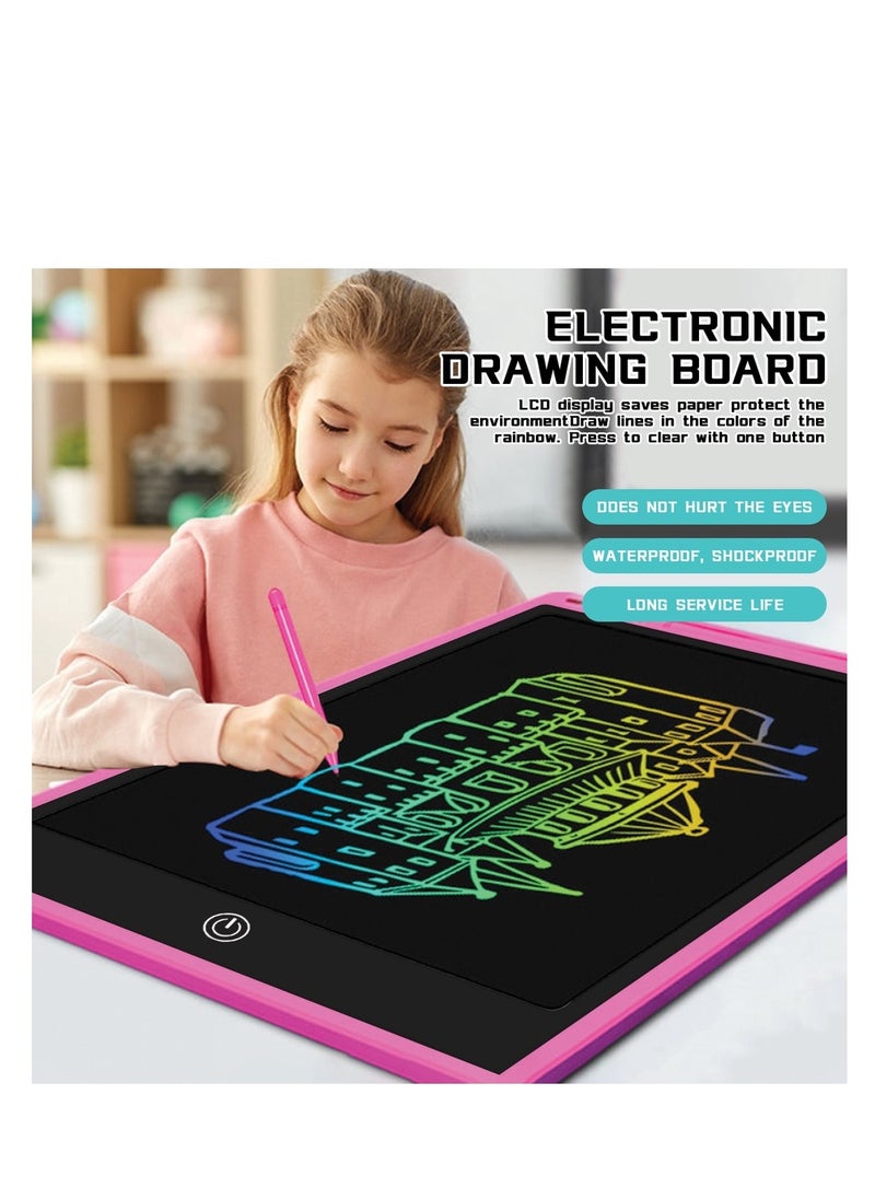 Generic Reusable Drawing Doard, Portable LCD Writing Tablet with Stylus, with High Fluency and Sensitivity.  - Image 4