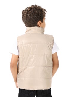 Andora Turtle Neck Bomber Vest For Boys  - Image 3