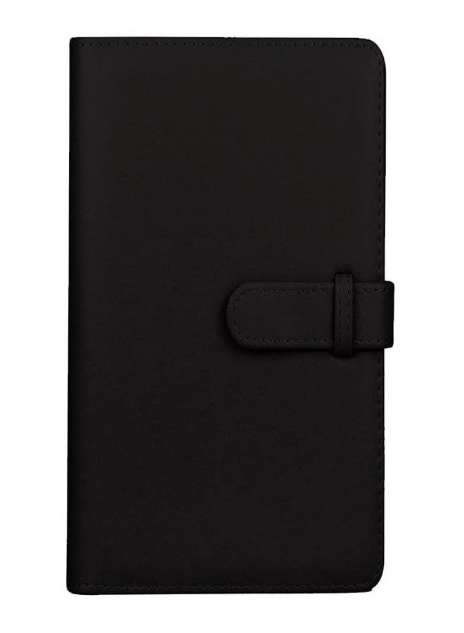 ZENKO 256 Pockets Lock Photo Album Compatible with Fujifilm Instax Mini 13/12/11/9/8/SE/41/99/Evo/Liplay Instant Camera/, Polaroid Snap SnapTouch Mint Zip Instant Camera Printer (Black) - Image 1