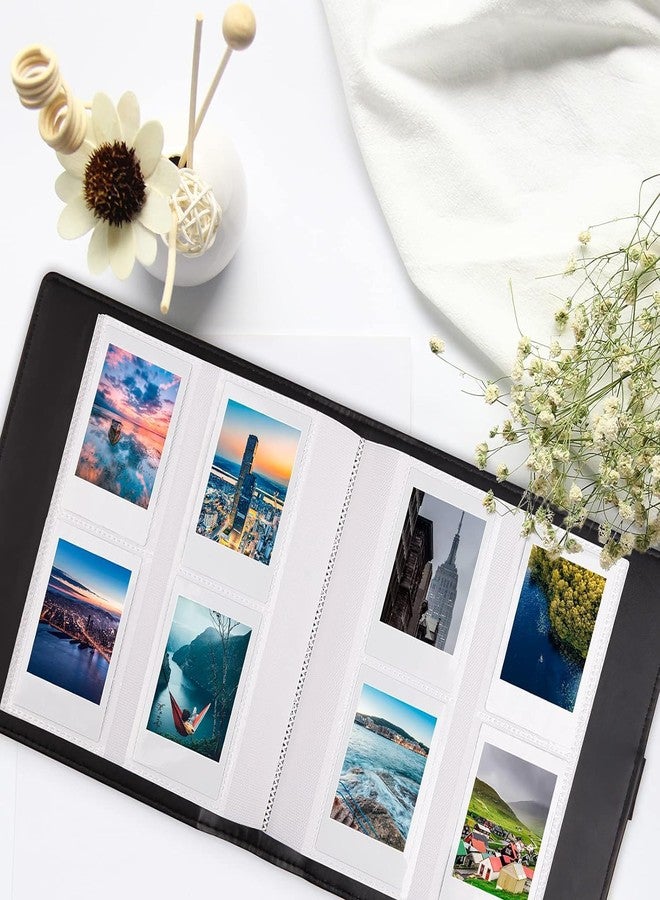 ZENKO 256 Pockets Lock Photo Album Compatible with Fujifilm Instax Mini 13/12/11/9/8/SE/41/99/Evo/Liplay Instant Camera/, Polaroid Snap SnapTouch Mint Zip Instant Camera Printer (Black) - Image 5