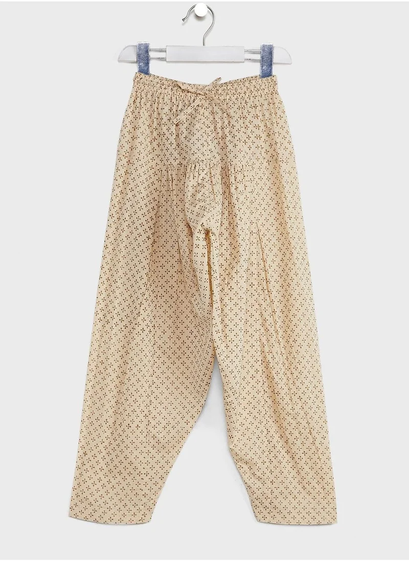 Fabindia Youth Long Kurta Salwar With Dupatta