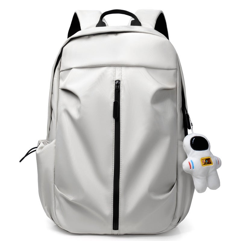 Student Backpack for High School, Large Capacity, Korean Style Simple Casual - Image 1