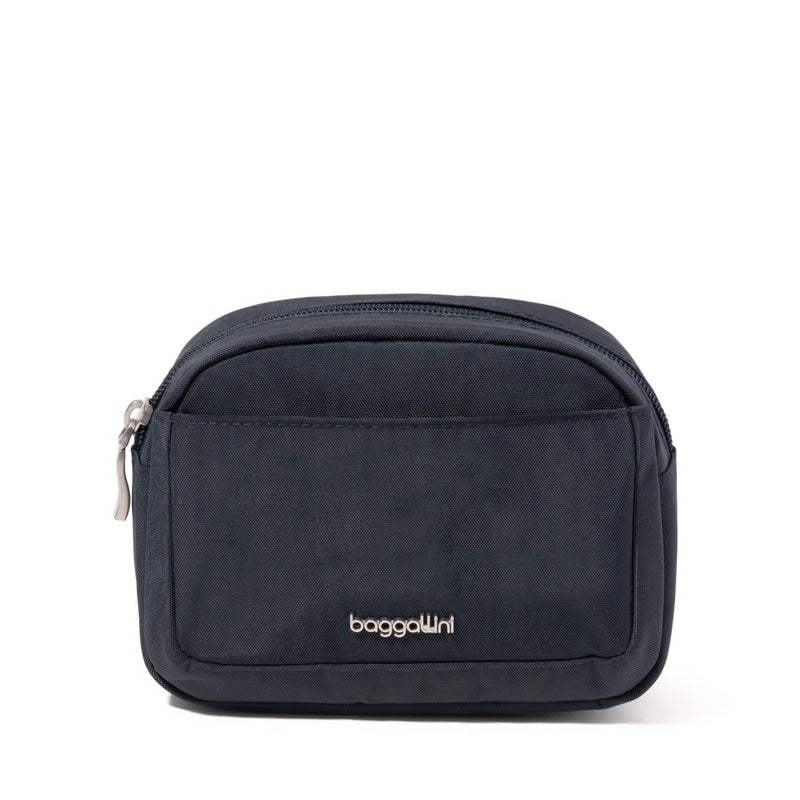 Baggallini Small Pocket Cosmetic - Lightweight 6X4 Makeup Bag - Travel Essentials Makeup Organizer - Image 1