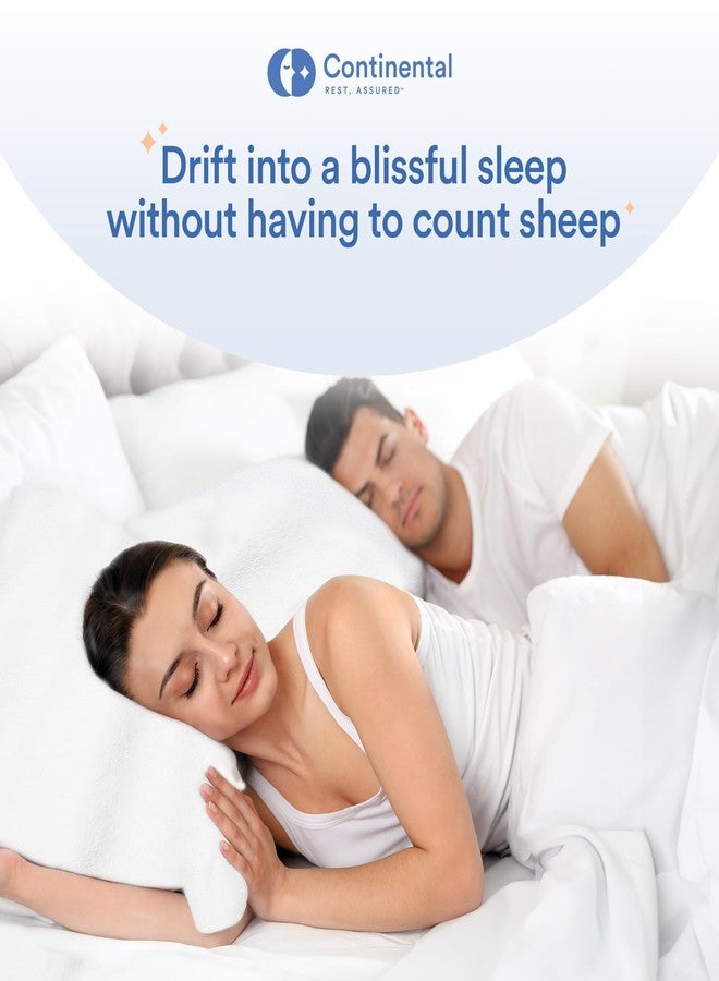 Continental Bedding Feather Proof, Waterproof and Down Proof Zippered Fleece Throw Pillow Protectors Plush Comfort 18x18 Inch - Pack of 1 - Image 3