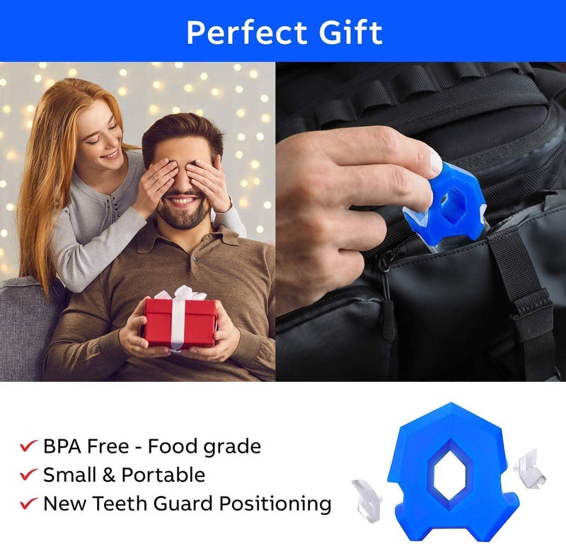 PECAPRO PECAPRO Jawline Exerciser Jaw Face And Neck Exerciser Jawline Exerciser Tool Men Slim and Tone Your Face Jaw Exerciser for Men Women Jaw Enhancer Neck Toning Facial Exerciser  - Image 4
