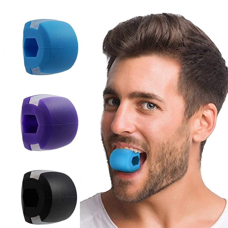 PECAPRO PECAPRO Jawline Exerciser Jaw Face And Neck Exerciser Jawline Exerciser Tool Men Slim and Tone Your Face Jaw Exerciser for Men Women Jaw Enhancer Neck Toning Facial Exerciser  - Image 1