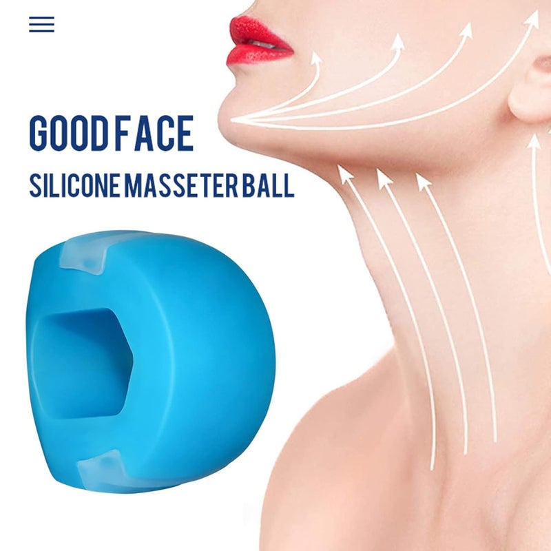 PECAPRO PECAPRO Jawline Exerciser Jaw Face And Neck Exerciser Jawline Exerciser Tool Men Slim and Tone Your Face Jaw Exerciser for Men Women Jaw Enhancer Neck Toning Facial Exerciser  - Image 2