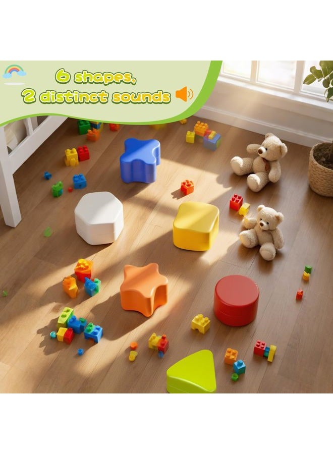 Lurui Shape & Color Sorting Montessori Toys for Toddlers 1-3, Sensory Toys, Preschool Learning Activities Matching Game, Educational Toy for Fine Motor Skills, Travel Gift for Boys and Girls - Image 4