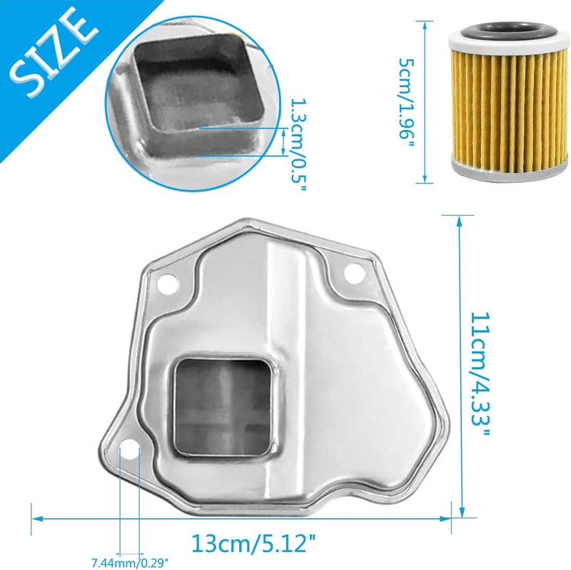 Lotcesfun CVT Transmission Filter and Gasket Kit for Nissan and Jeep - Image 2