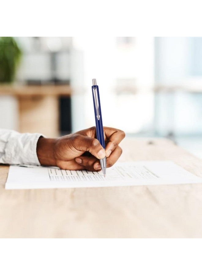 PARKER Parker Vector Standard Triple Pen Combo (Fountain Pen + Roller Ball Pen + Ball Pen) | Blue Body Color | Ink Color - Blue | Perfect For Professional Use | Elite Pen For Corporate Purposes  - Image 5