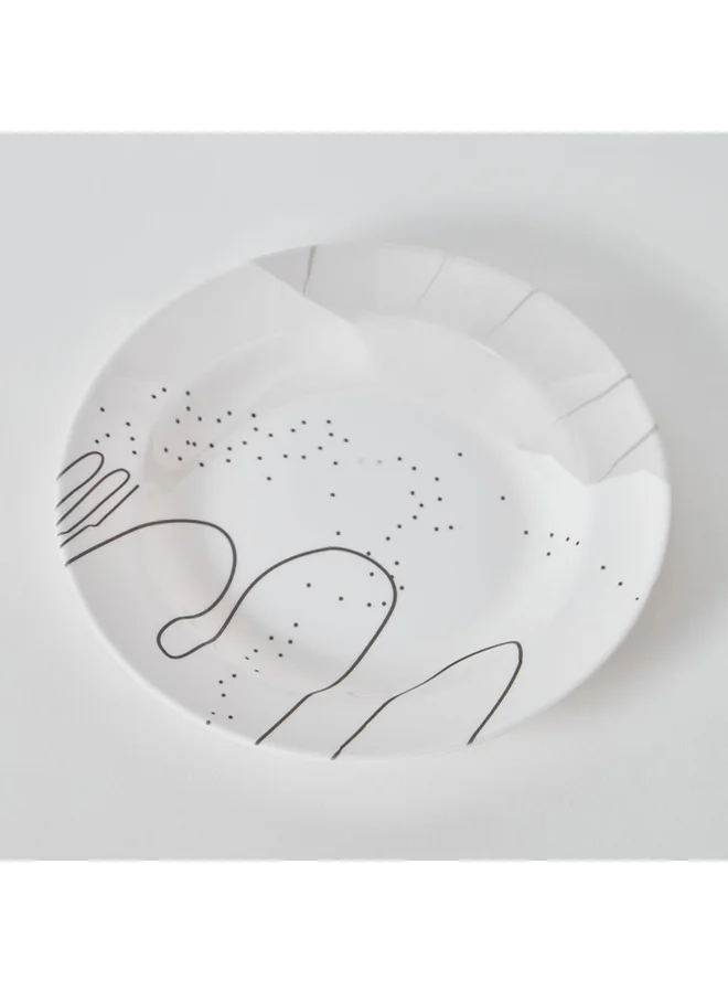 Home Box Grace Soup Plate 23 x 23 cm