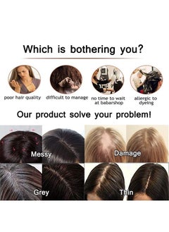 SEGO Hair Toppers for Women Real Human Hair No Bangs 130% Density 10 * 12CM Silk Base 100% Remy Human Hair Clip in Top Wiglet Hair Pieces for Thinning Hair-12 Inch Natural Black  - Image 2