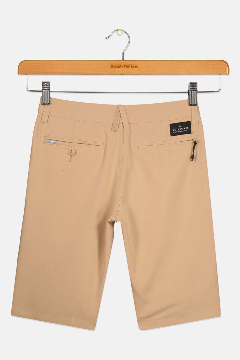 QUIKSILVER Kids Boy Solid Board Shorts, Beige - Image 2